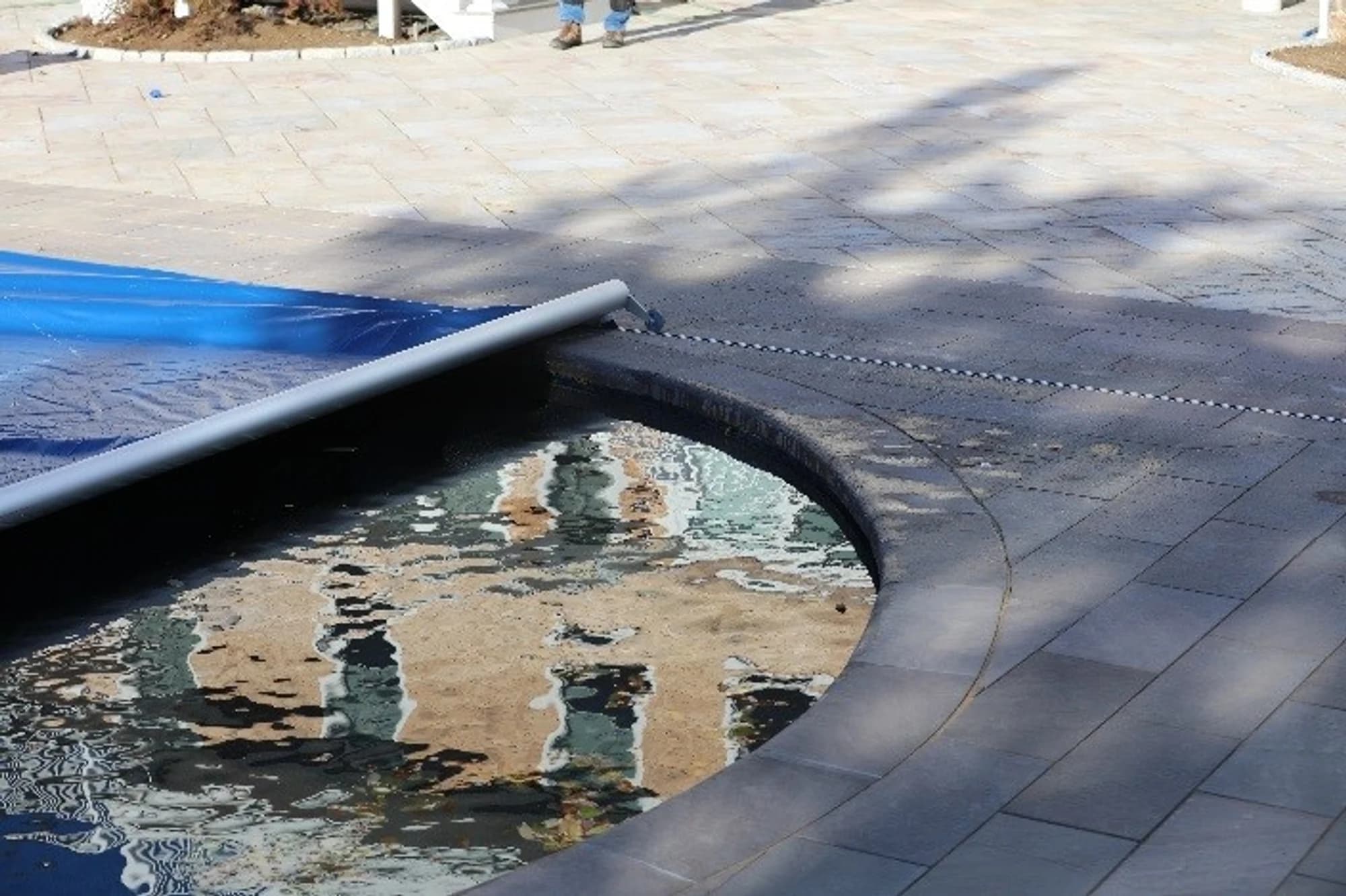 Pool cover installation step 24